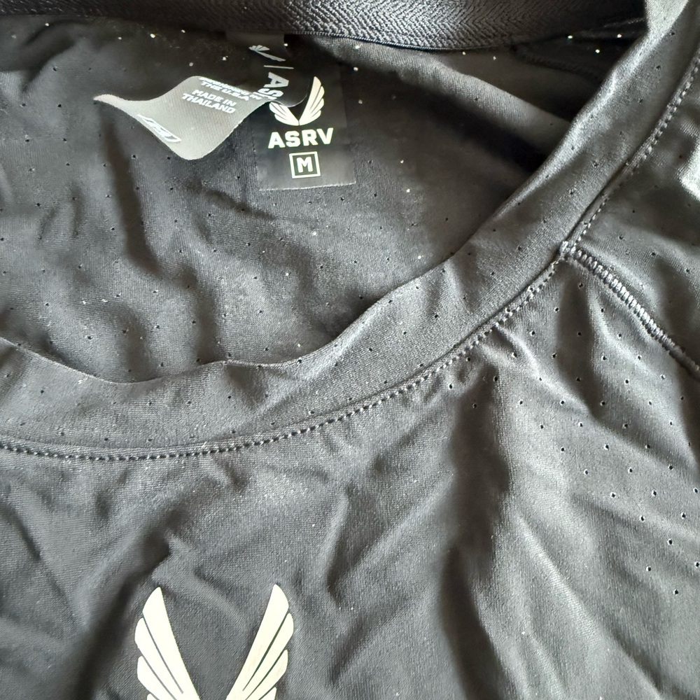ASRV Black Short Sleeve Men's Tee - Picture 3 of 4